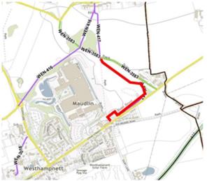 WESTHAMPNETT PUBLIC FOOTPATH NO. 417 TEMPORARY CLOSURE ORDER 20266